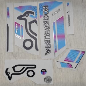 [3D] Kookaburra Prism 2026 Cricket Bat Stickers | AllThingzCricket