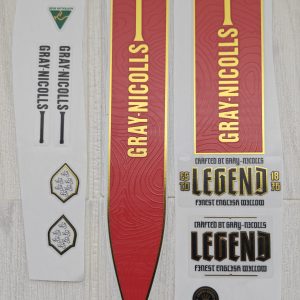 Gray Nicolls Legend Cricket Bat Stickers | AllThingzCricket