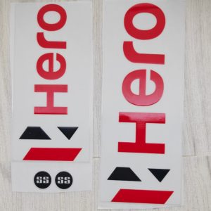 [3D] HERO Abhishek Sharma Cricket Bat Stickers | AllThingzCricket