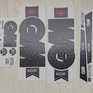 Gunn & Moore NOIR Cricket Bat Stickers | AllThingzCricket